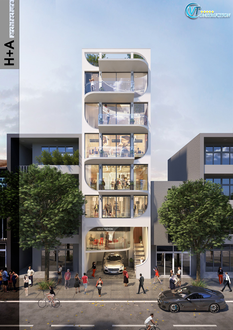 Bản vẽ được thiết kế chi tiết vào ban ngày