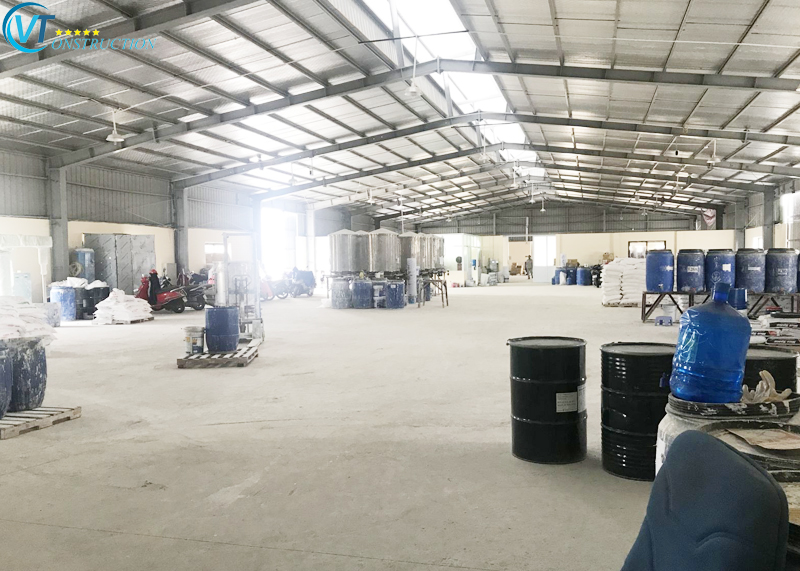 Xây dựng kết cấu thép nhà xưởng