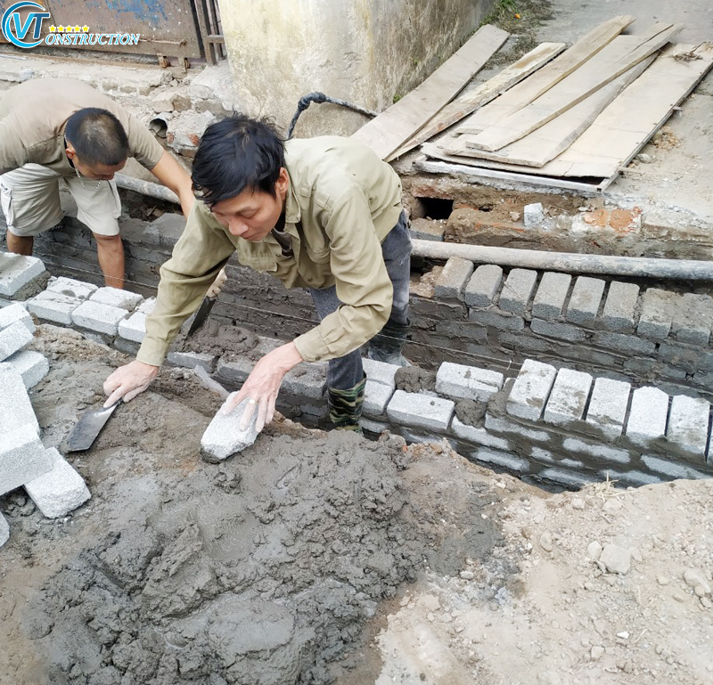 Thi công đường giao thông xã Chỉ Đạo Văn Lâm Hưng Yên