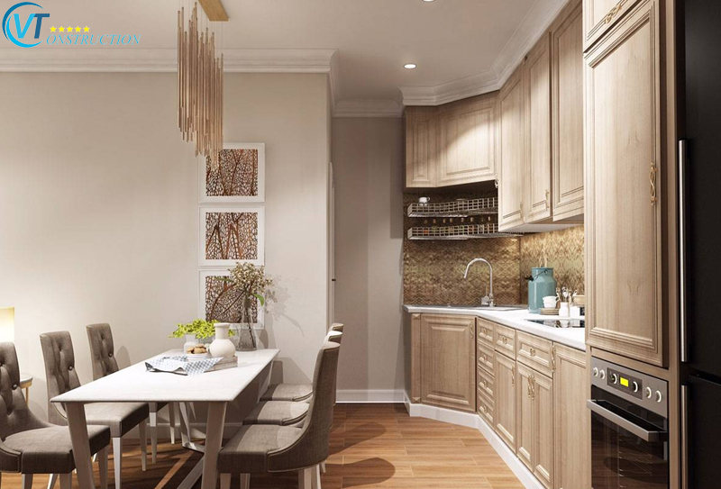 Cách bài trí không gian bếp sao cho gọn gàng và sang trọng