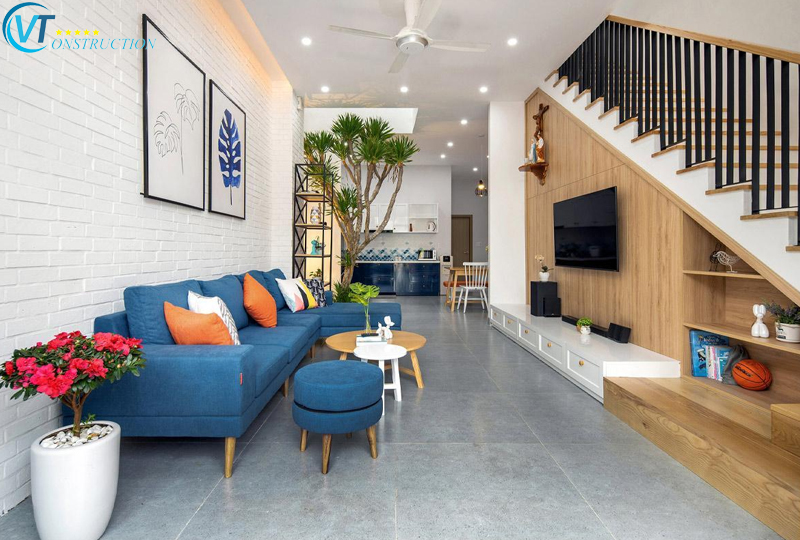 Không gian phòng khách toát lên sự đẳng cấp của gia chủ