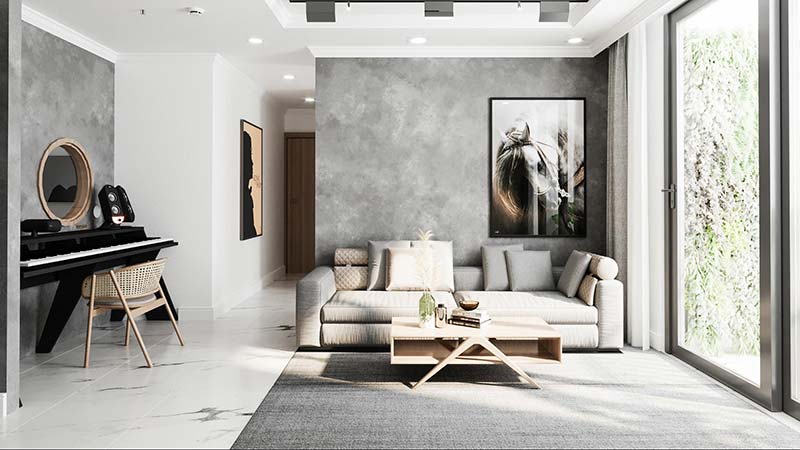 Mẫu thiết kế nội thất mang phong cách hiện đại