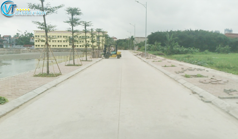 Thi công Kè Đá Hộc và đường xã Đình Dù, Văn Lâm Hưng Yên