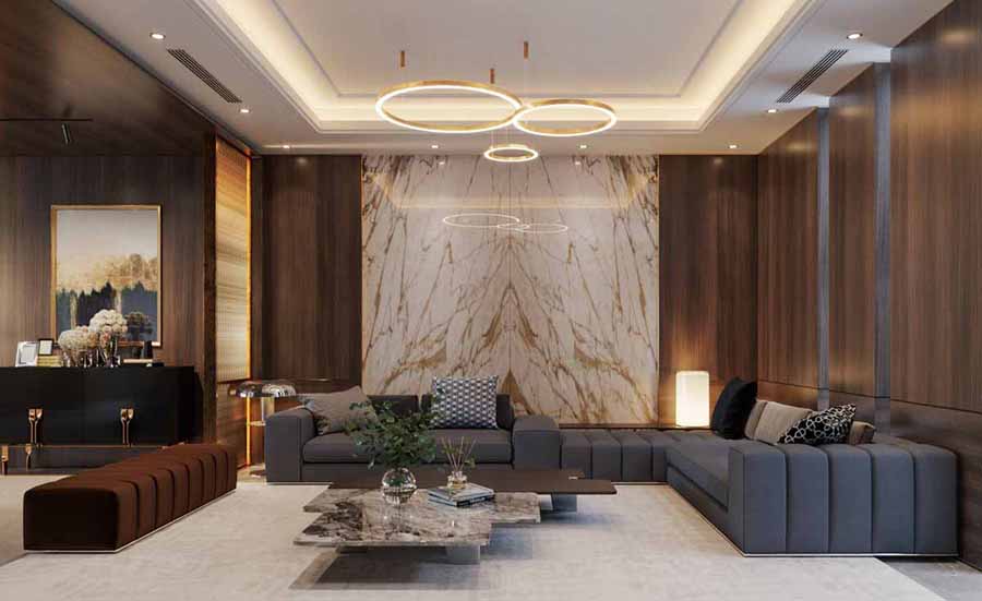 Nội thất được sử dụng với chất liệu cao cấp