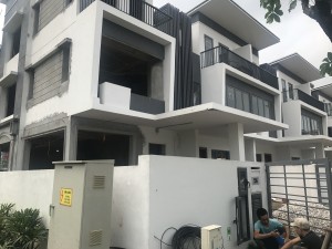 Thi công tiểu khu IRIS-Khu đô thị C2 