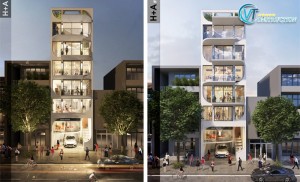 Thiết kế kiến trúc Showroom số 10 Triệu Việt Vương